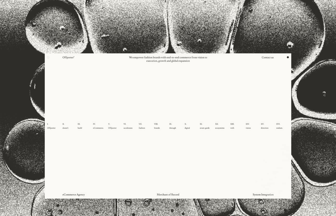 Offporter chapter homepage