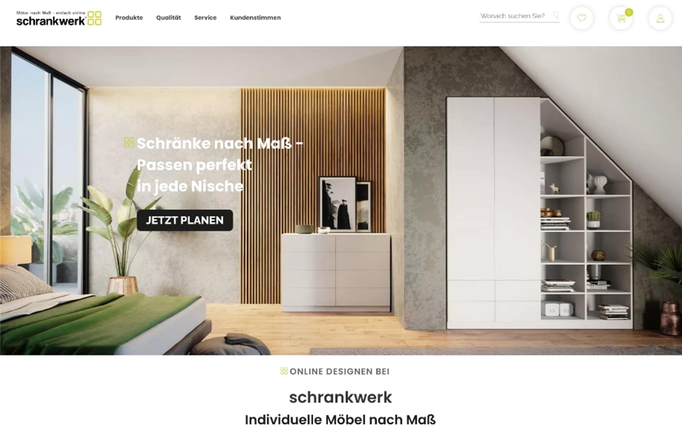 schrankwerk Magento configurator