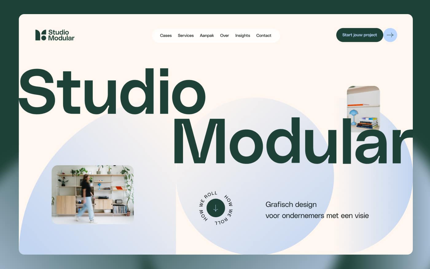 Studio Modular Drupal homepage